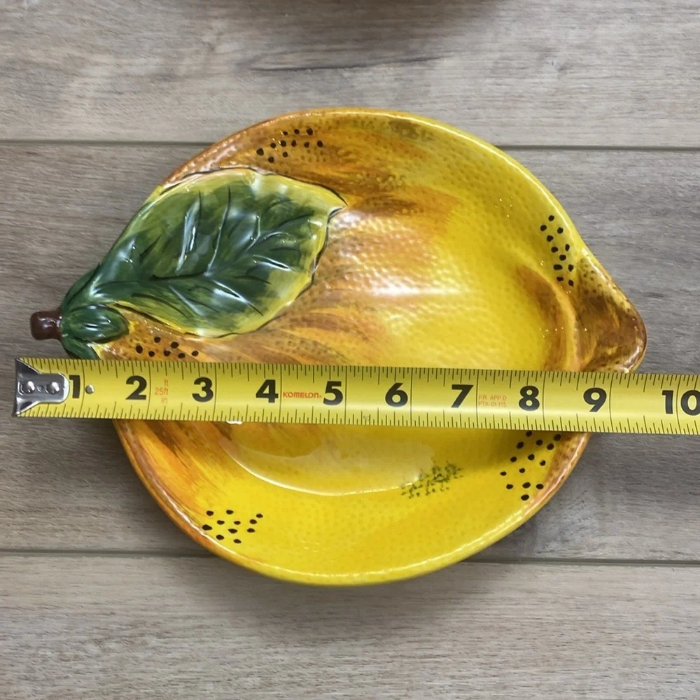 Pier 1 | Lemon | Figural Salad‎ Plate